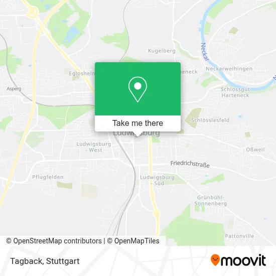 Tagback map