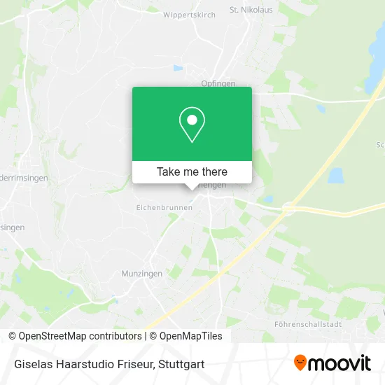 Giselas Haarstudio Friseur map