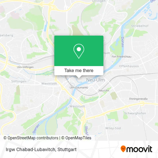 Irgw Chabad-Lubavitch map