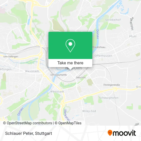 Schlauer Peter map