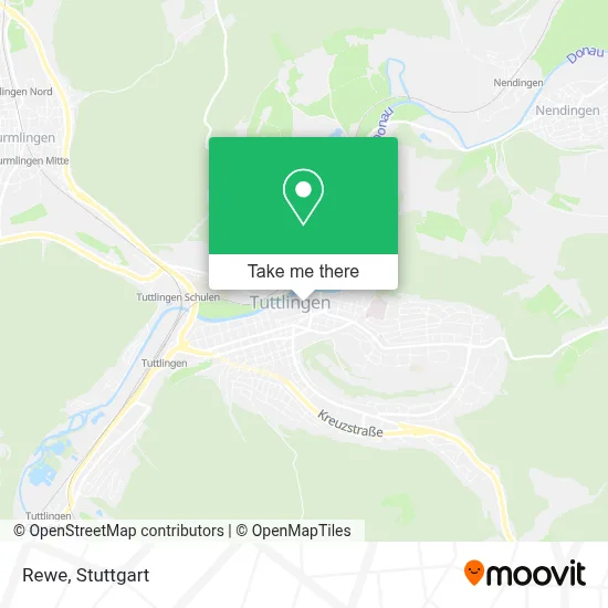 Rewe map