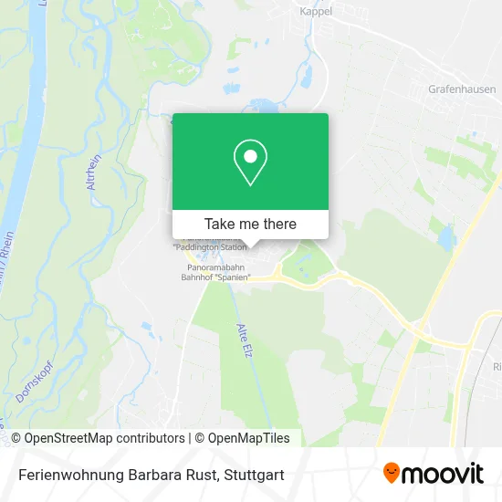 Ferienwohnung Barbara Rust map