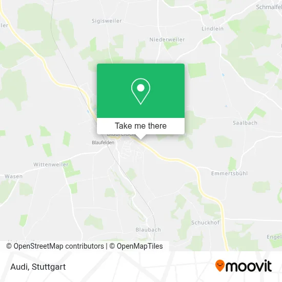 Audi map