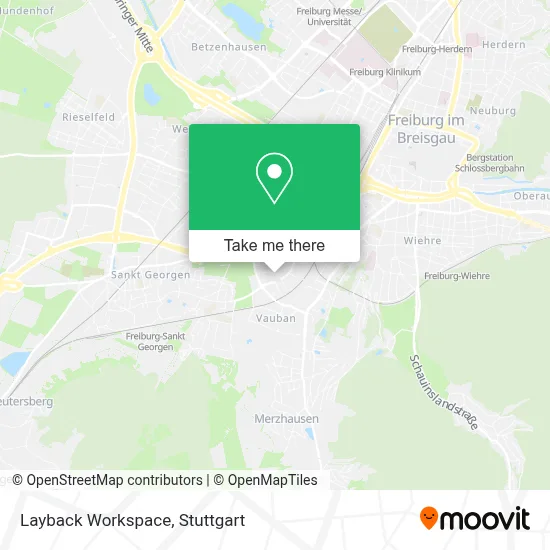 Layback Workspace map