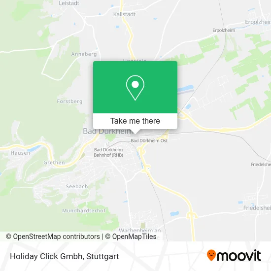 Holiday Click Gmbh map