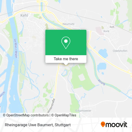 Rheingarage Uwe Baumert map