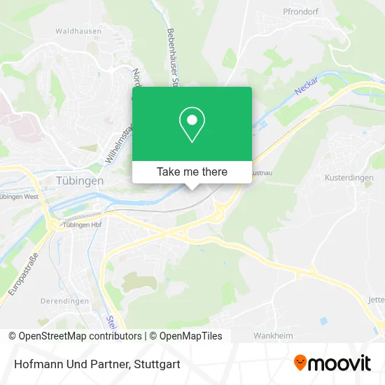 Hofmann Und Partner map