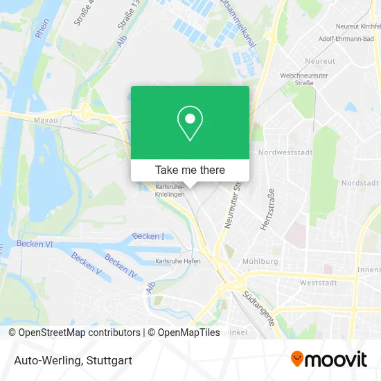 Auto-Werling map