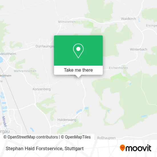 Stephan Haid Forstservice map