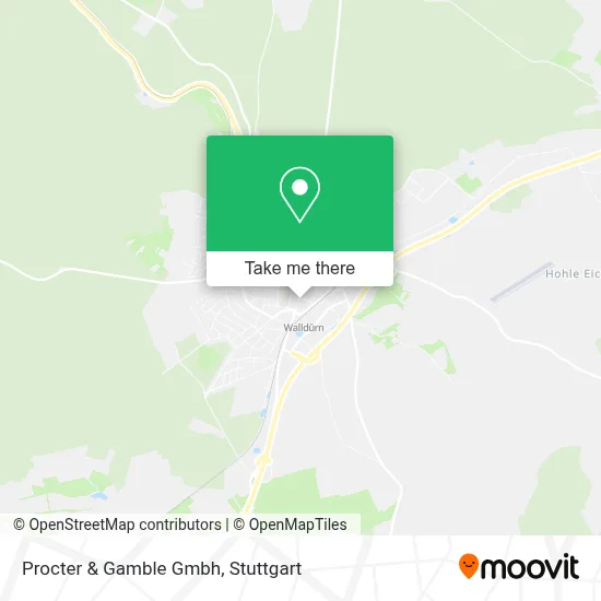 Procter & Gamble Gmbh map