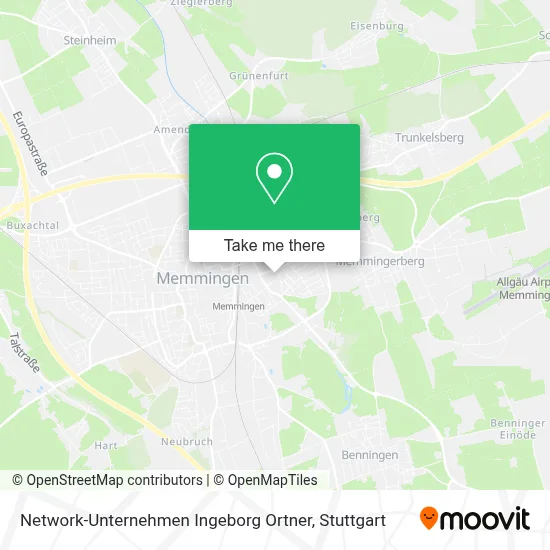 Network-Unternehmen Ingeborg Ortner map