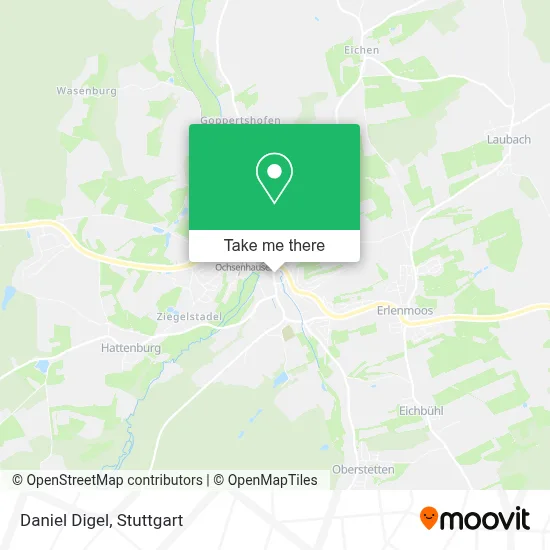 Daniel Digel map