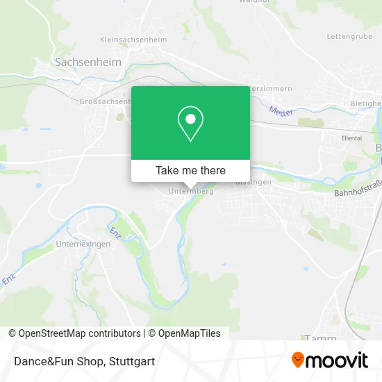 Dance&Fun Shop map