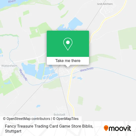 Fancy Treasure Trading Card Game Store Biblis map