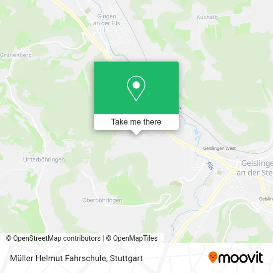 Müller Helmut Fahrschule map