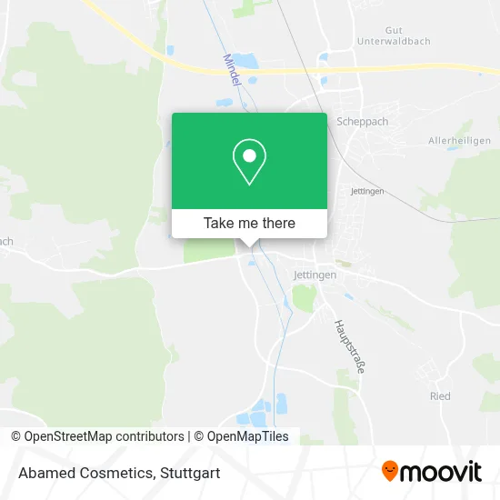 Abamed Cosmetics map