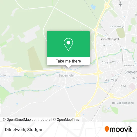 Ditnetwork map