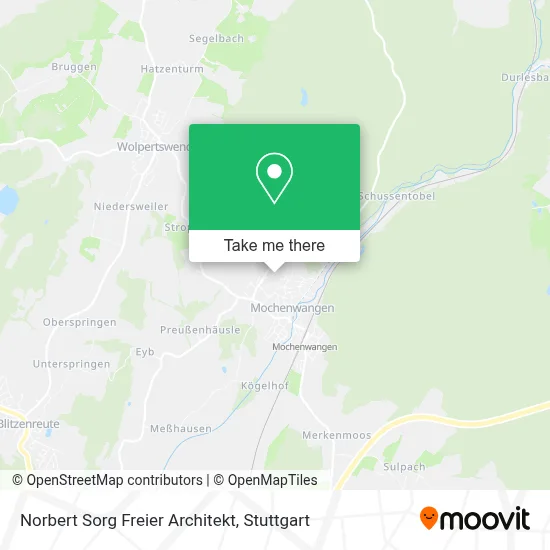 Norbert Sorg Freier Architekt map