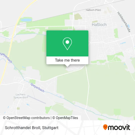 Schrotthandel Broll map