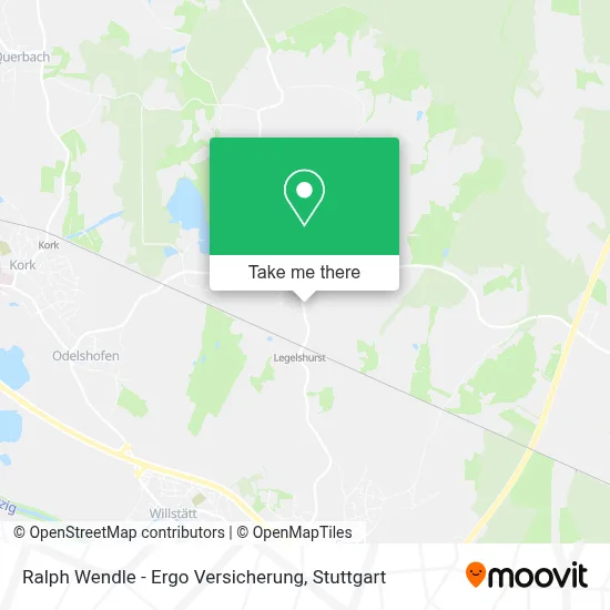 Ralph Wendle - Ergo Versicherung map