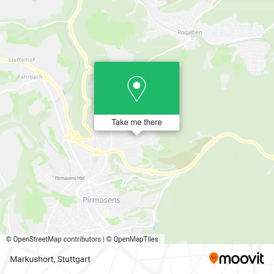 Markushort map