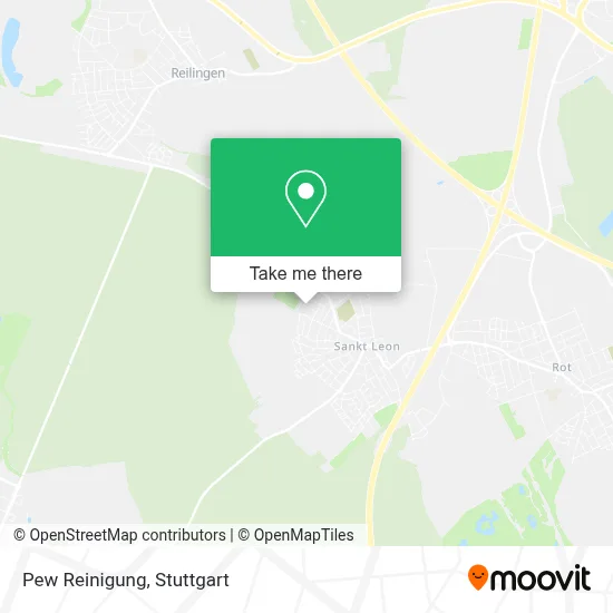 Pew Reinigung map
