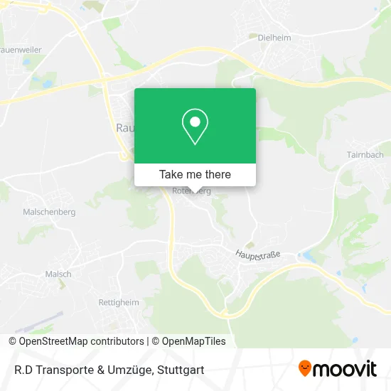 R.D Transporte & Umzüge map