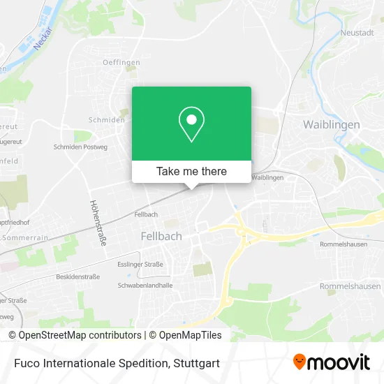 Fuco Internationale Spedition map