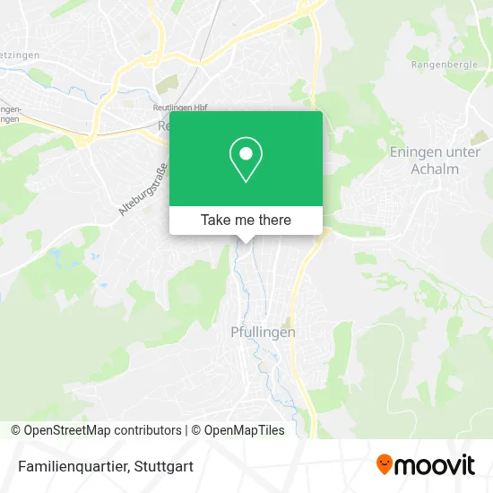 Familienquartier map
