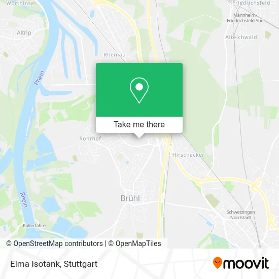 Elma Isotank map