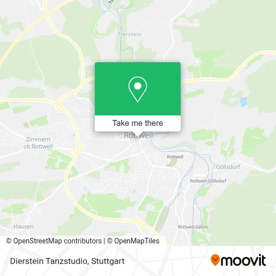 Dierstein Tanzstudio map