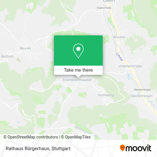 Rathaus Bürgerhaus map