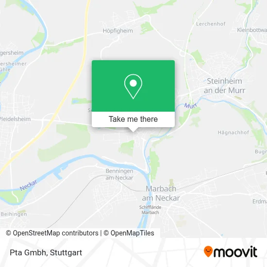 Pta Gmbh map