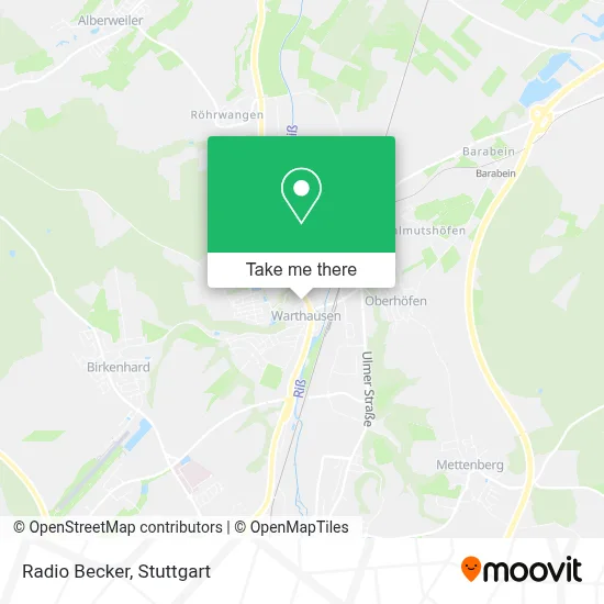 Radio Becker map