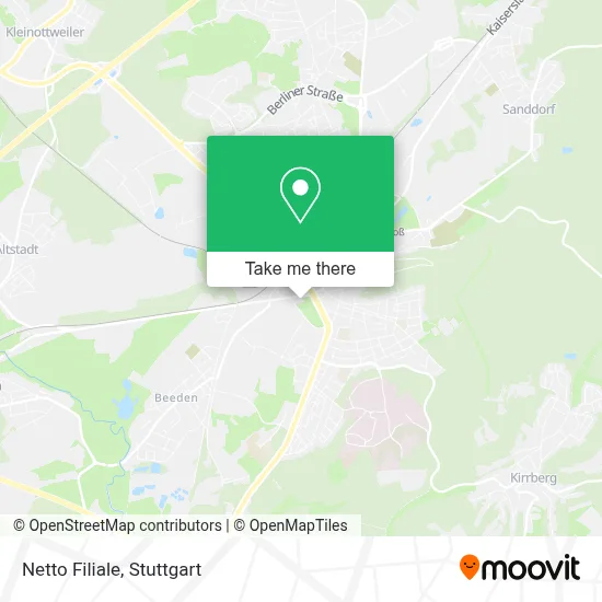 Netto Filiale map