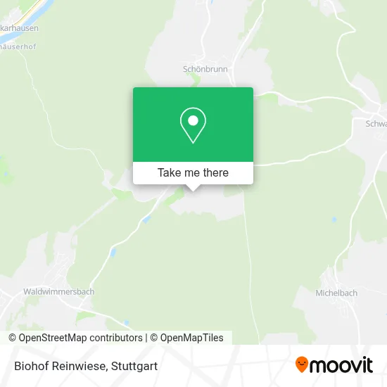 Biohof Reinwiese map