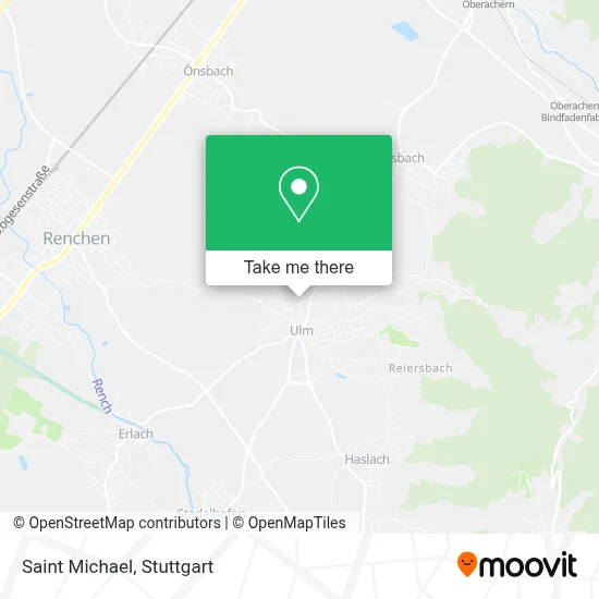 Sankt Michael map