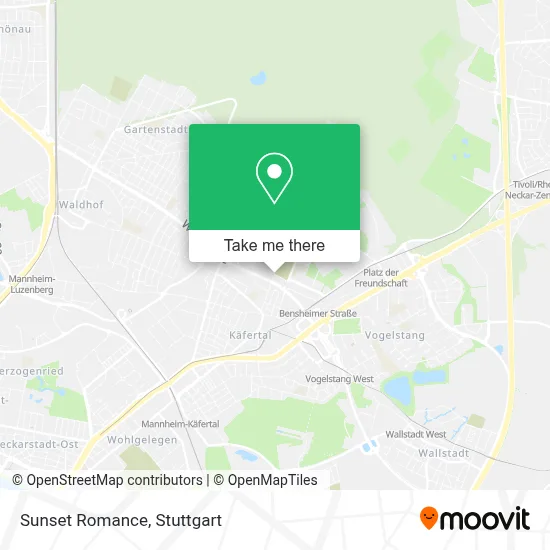 Sunset Romance map