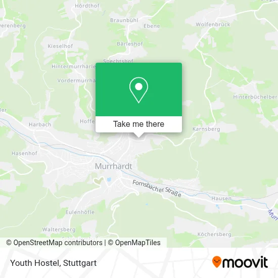 Jugendherberge map