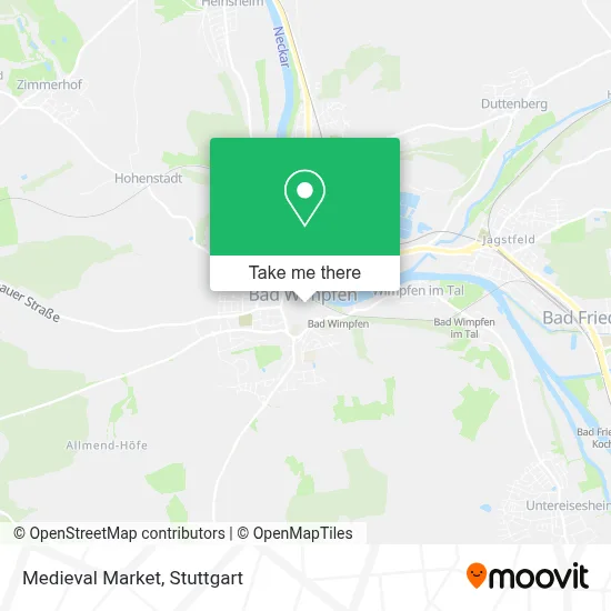 Medieval Market map