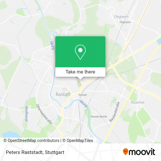 Peters Raststadt map