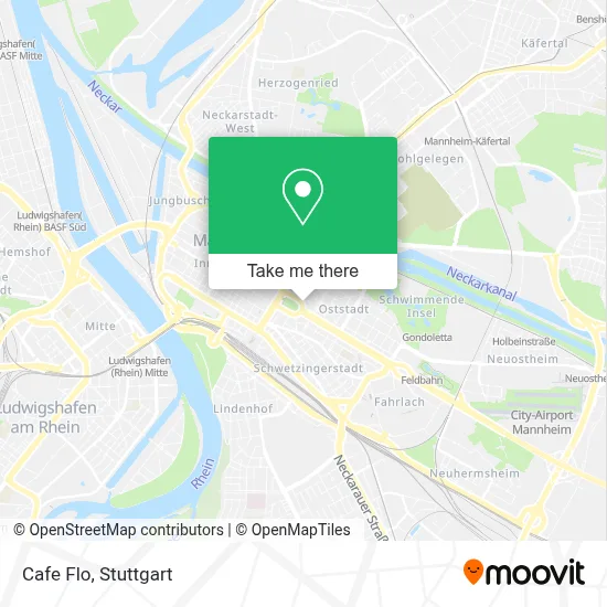 Cafe Flo map
