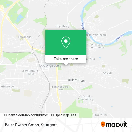 Beier Events Gmbh map