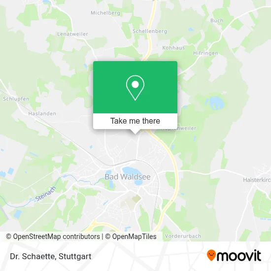 Dr. Schaette map