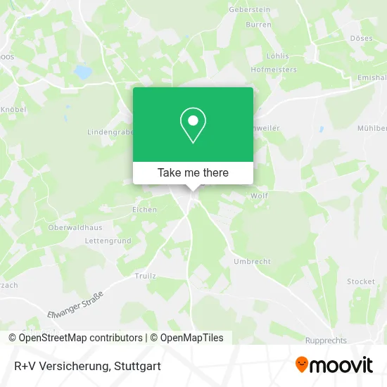 R+V Versicherung map