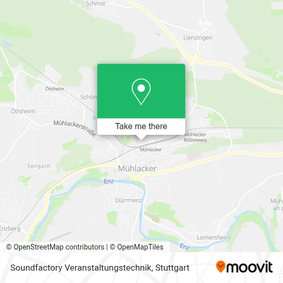 Soundfactory Veranstaltungstechnik map