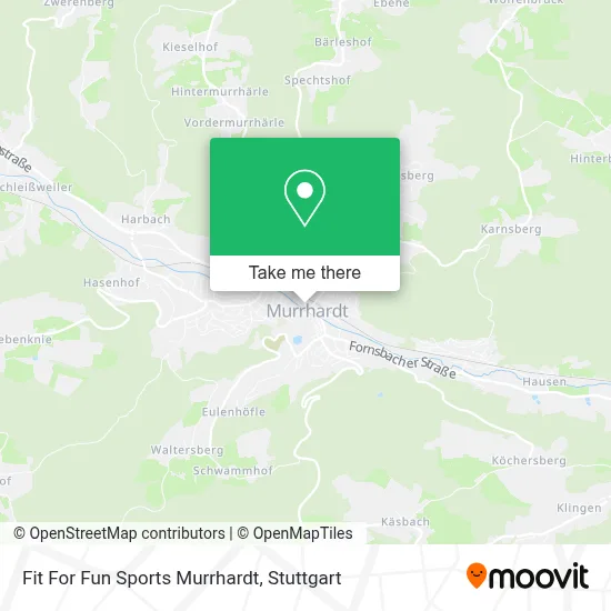 Fit For Fun Sports Murrhardt map