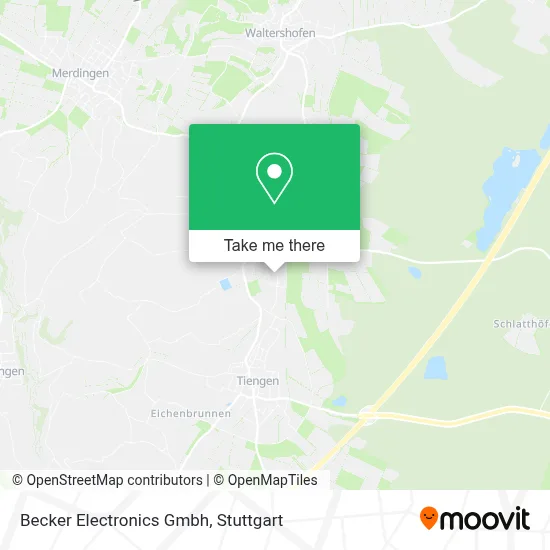 Becker Electronics Gmbh map
