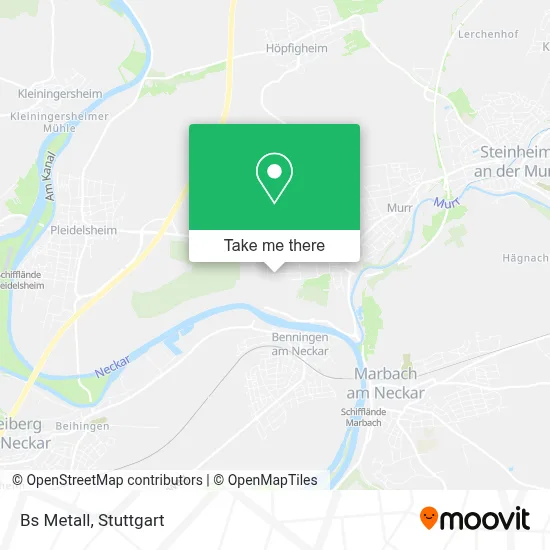Bs Metall map