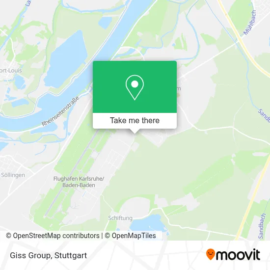 Giss Group map